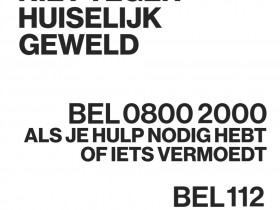 Aandacht voor huiselijk geweld